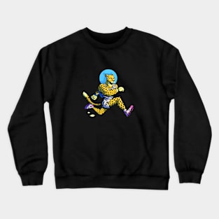 Runner Cheetah Crewneck Sweatshirt